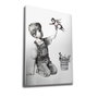 Wallity Lienzo Decorativo Banksy WY62 (50 x 70 cm)